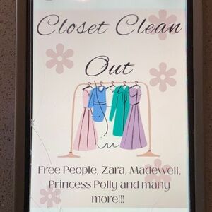 Closet Clean Out